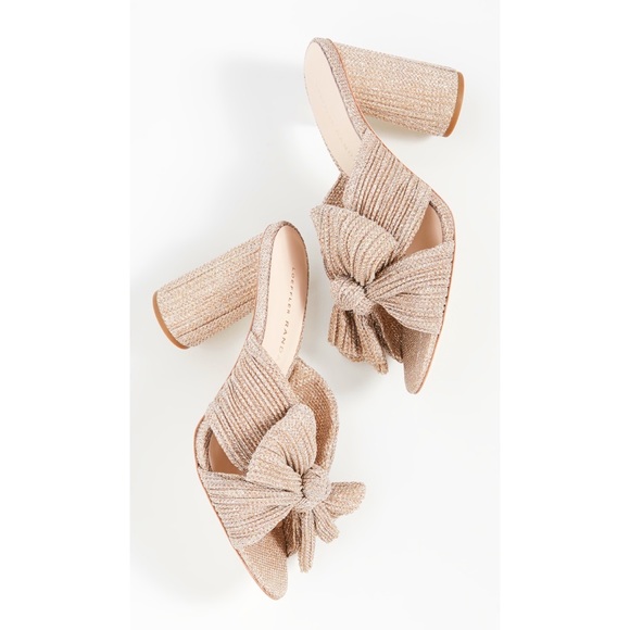 Loeffler Randall Shoes - Loeffler Randall Penny Knot Sandal in Platinum Rose size 7.5